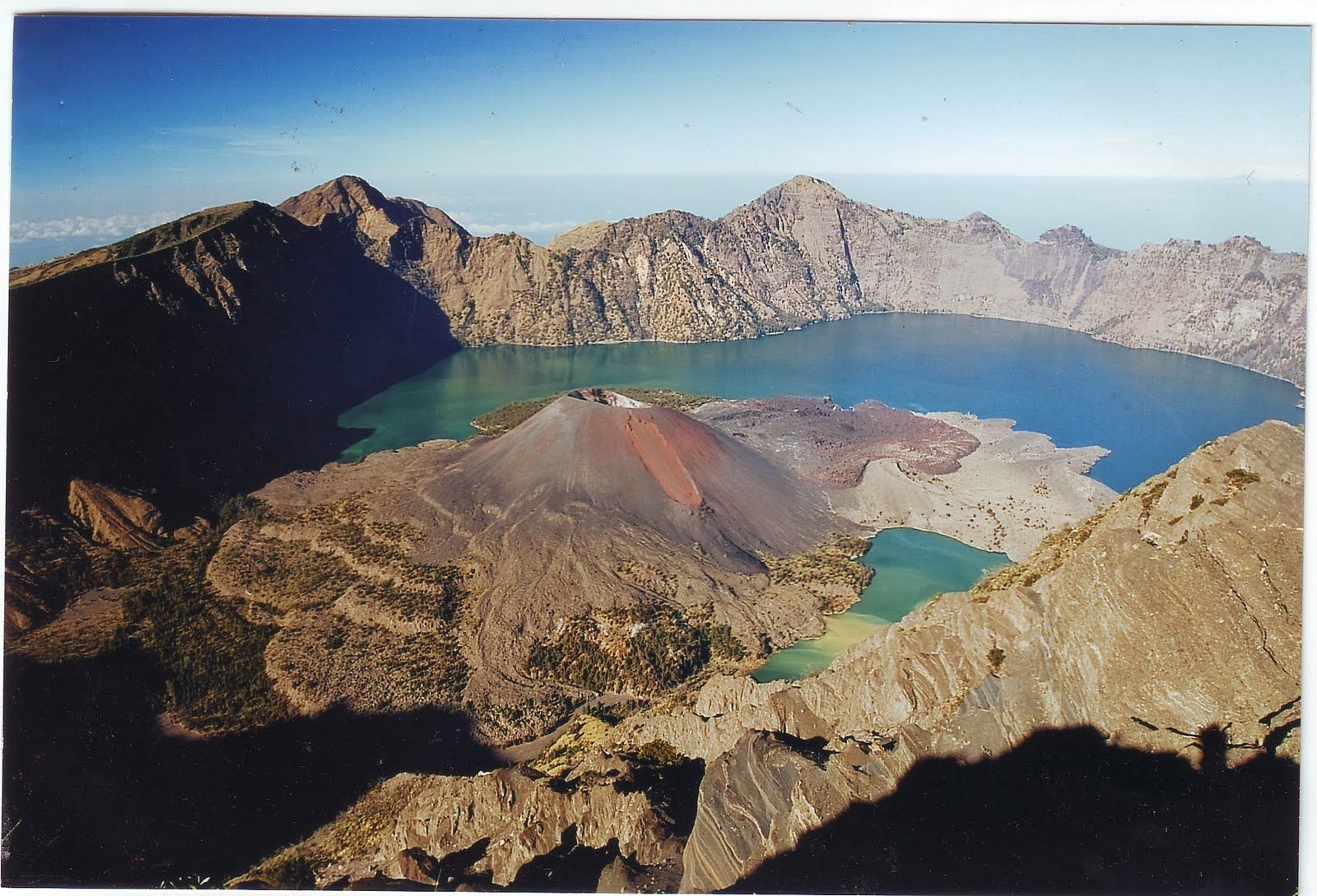 Gunung Rinjani National Park and Lake Segara Anak Lombok Island. National parks, Island wallpaper, Lombok