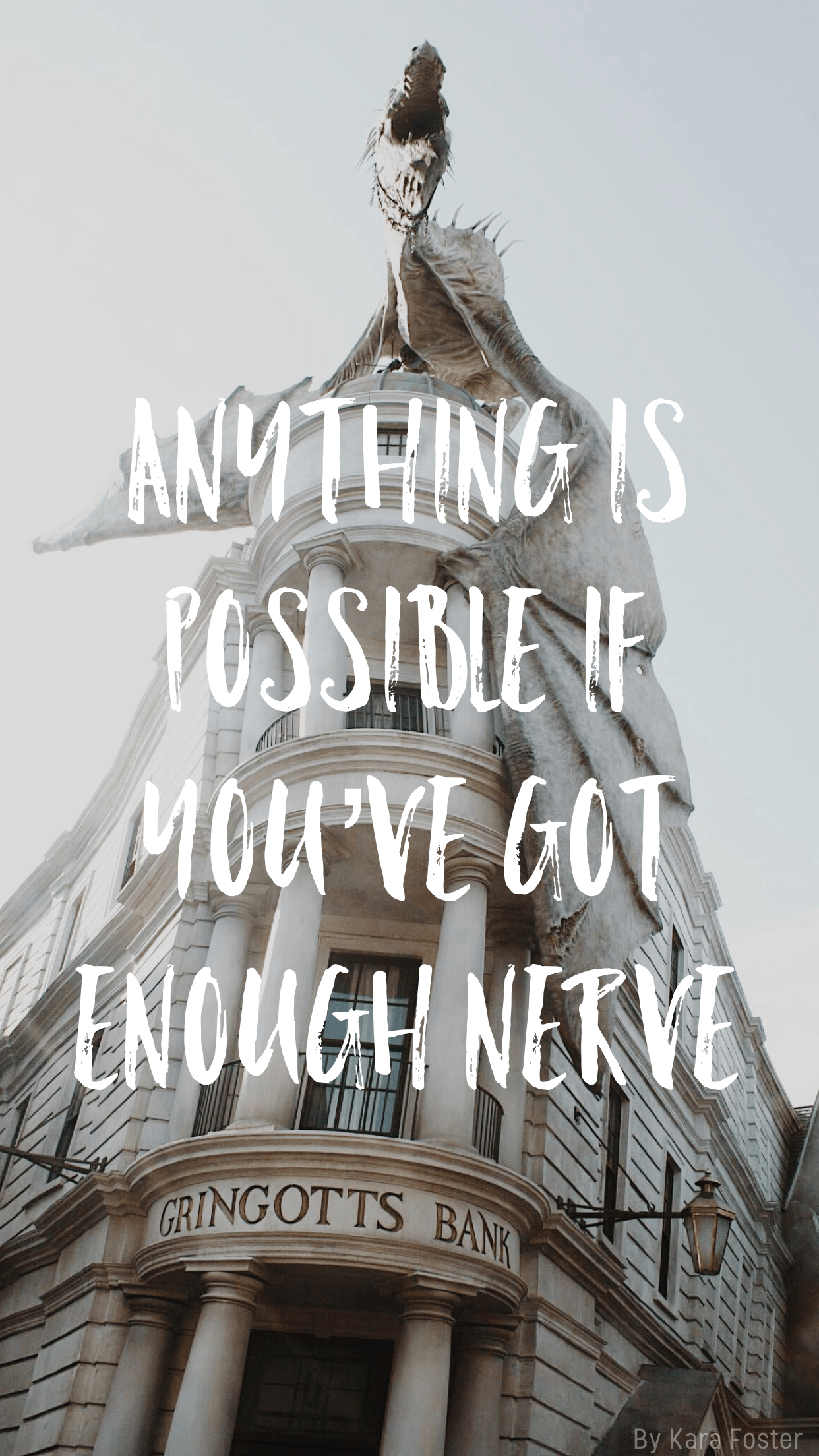 Harry Potter Quotes iPad Wallpaper