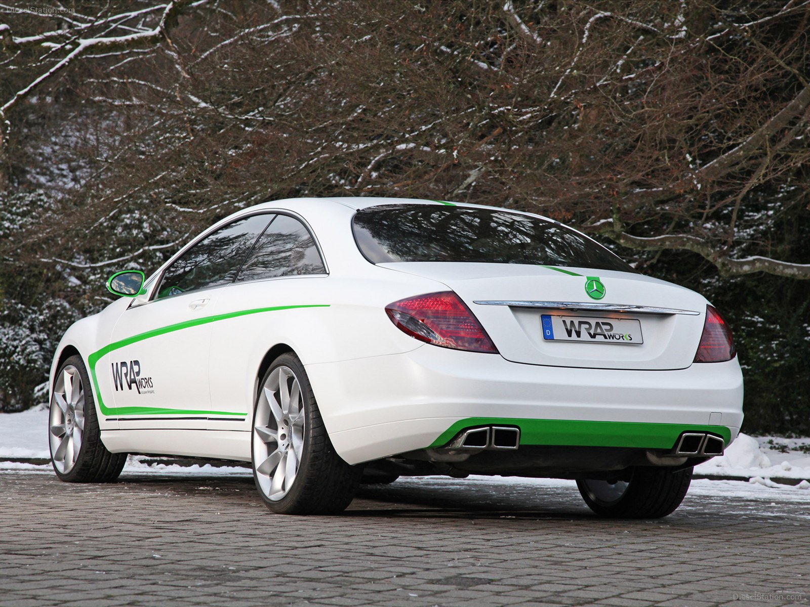 Wrap Works Mercedes Benz CL500 2012 Exotic Car Wallpaper Of 30, Diesel Station