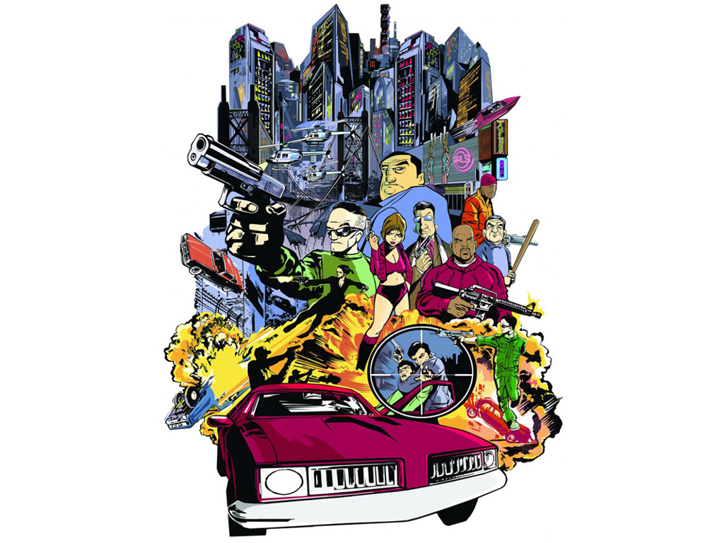 My Free Wallpaper Wallpaper, Grand Theft Auto III