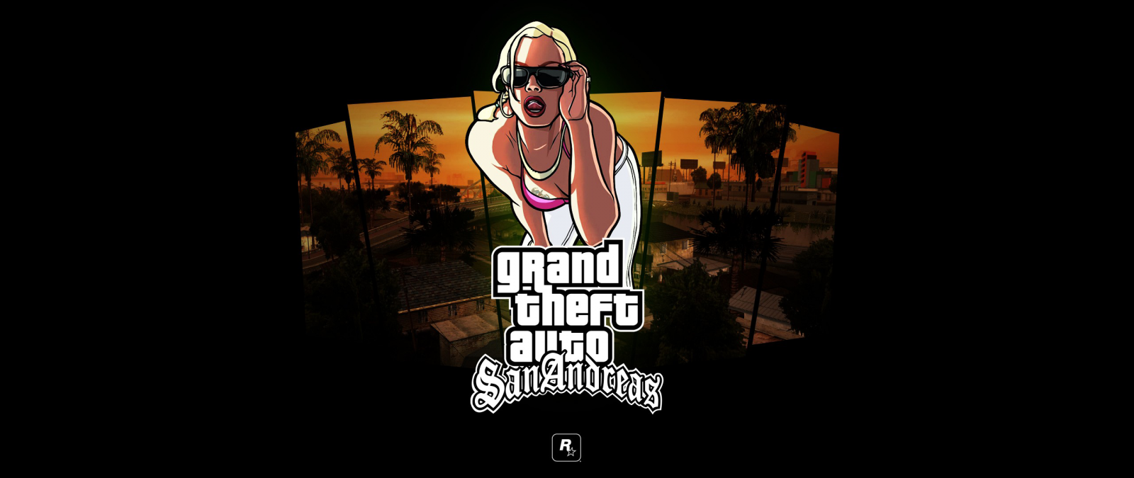 #video games, #PlayStation 2, #Rockstar Games, #Grand Theft Auto San Andreas, wallpaper. Mocah HD Wallpaper