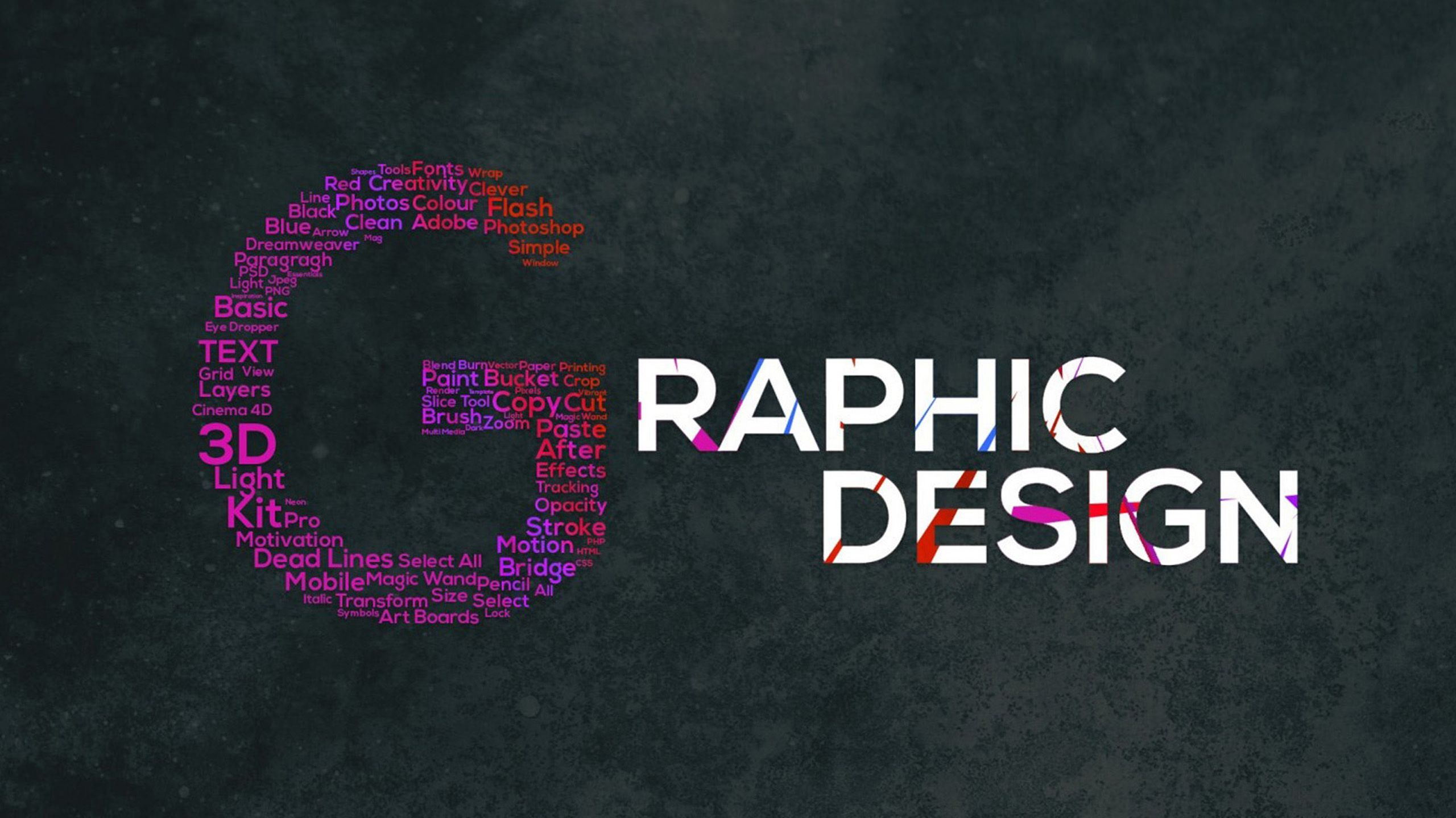 Graphic Design Desktop Wallpaper Large Image #graphic #design #art #word #wallp. Graphic design company, Learning graphic design, Creative graphic design