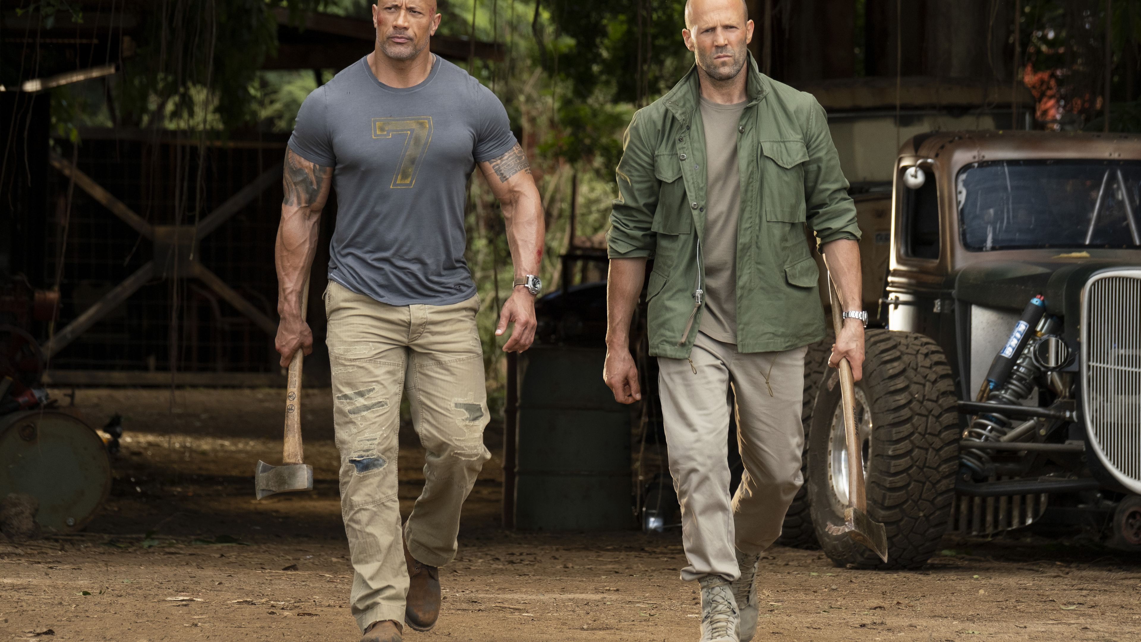 Wallpaper 4k Hobbs And Shaw Wallpaper