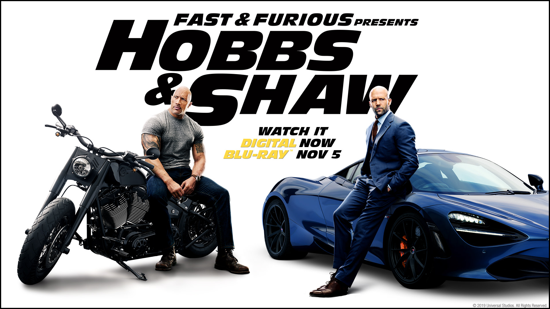 Fast And Furious 2019 Hobbs And Shaw Wallpaper