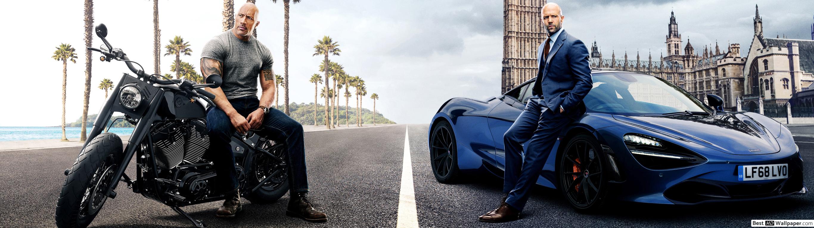 Fast and furious presents: Hobbs and Shaw HD wallpaper download
