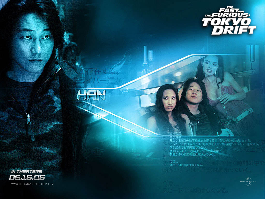 Fast and the Furious: Tokyo Drift, The. Desktop wallpaper. 1024x768