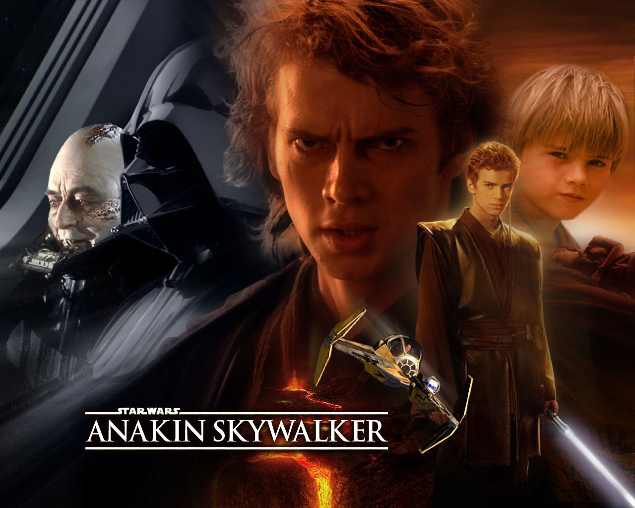 Anakin Vader And Princess Leia Wallpaper