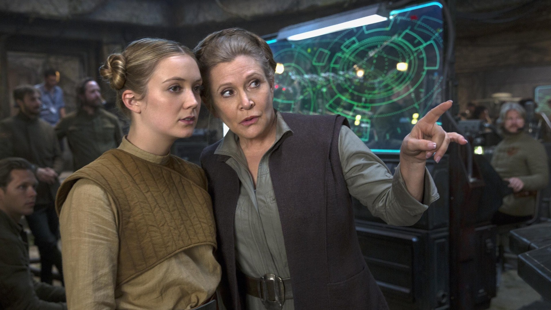 Star Wars: Rise of Skywalker Had the Perfect Actress to Play Leia in the Flashback