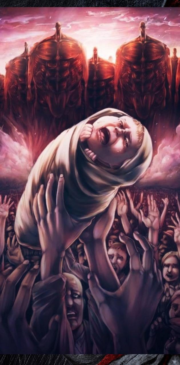 Aot rumbling wallpaper