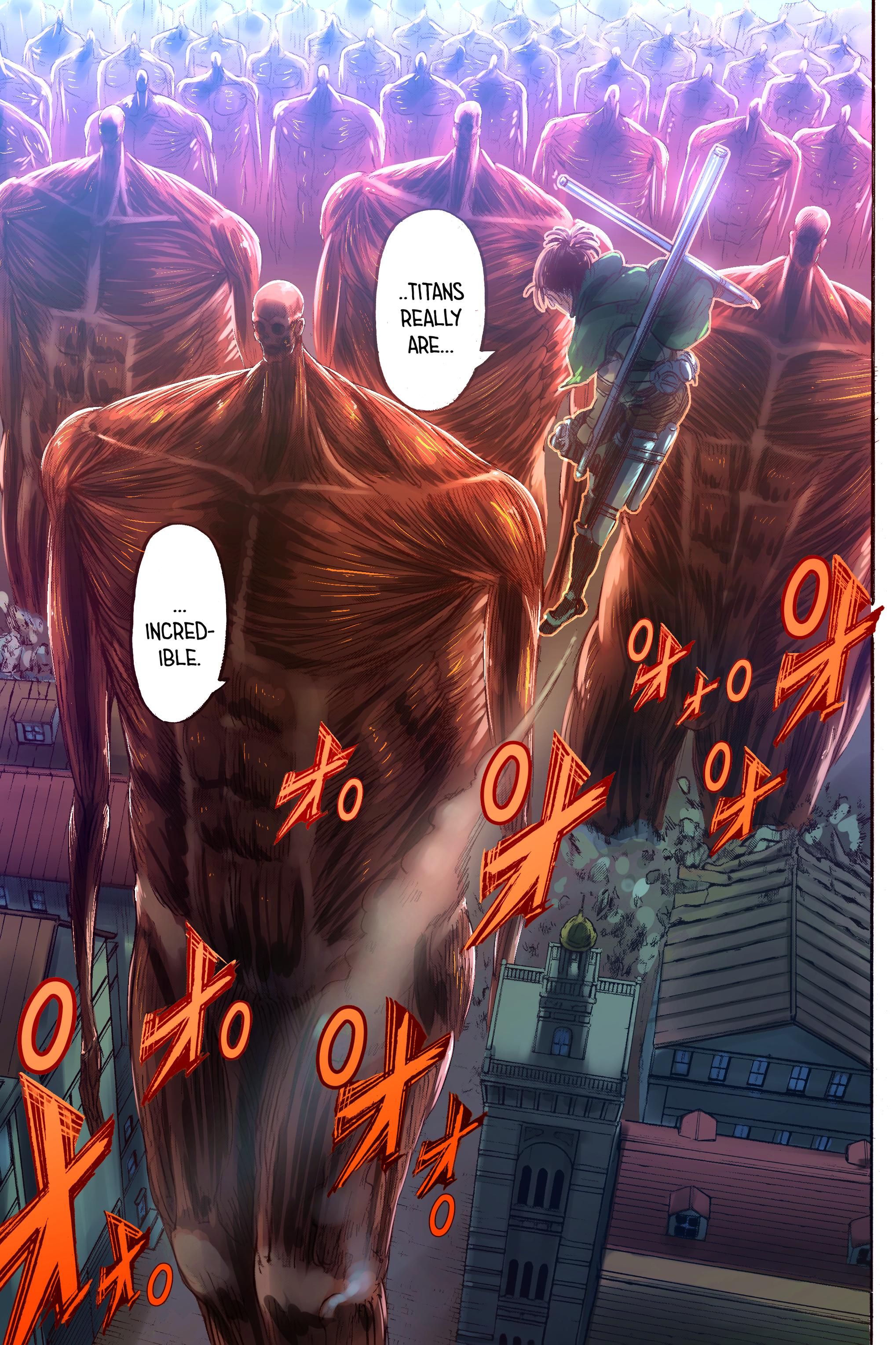 Shingeki No Kyojin Colored Chapter 132. Attack on titan anime, Attack on titan fanart, Attack on titan