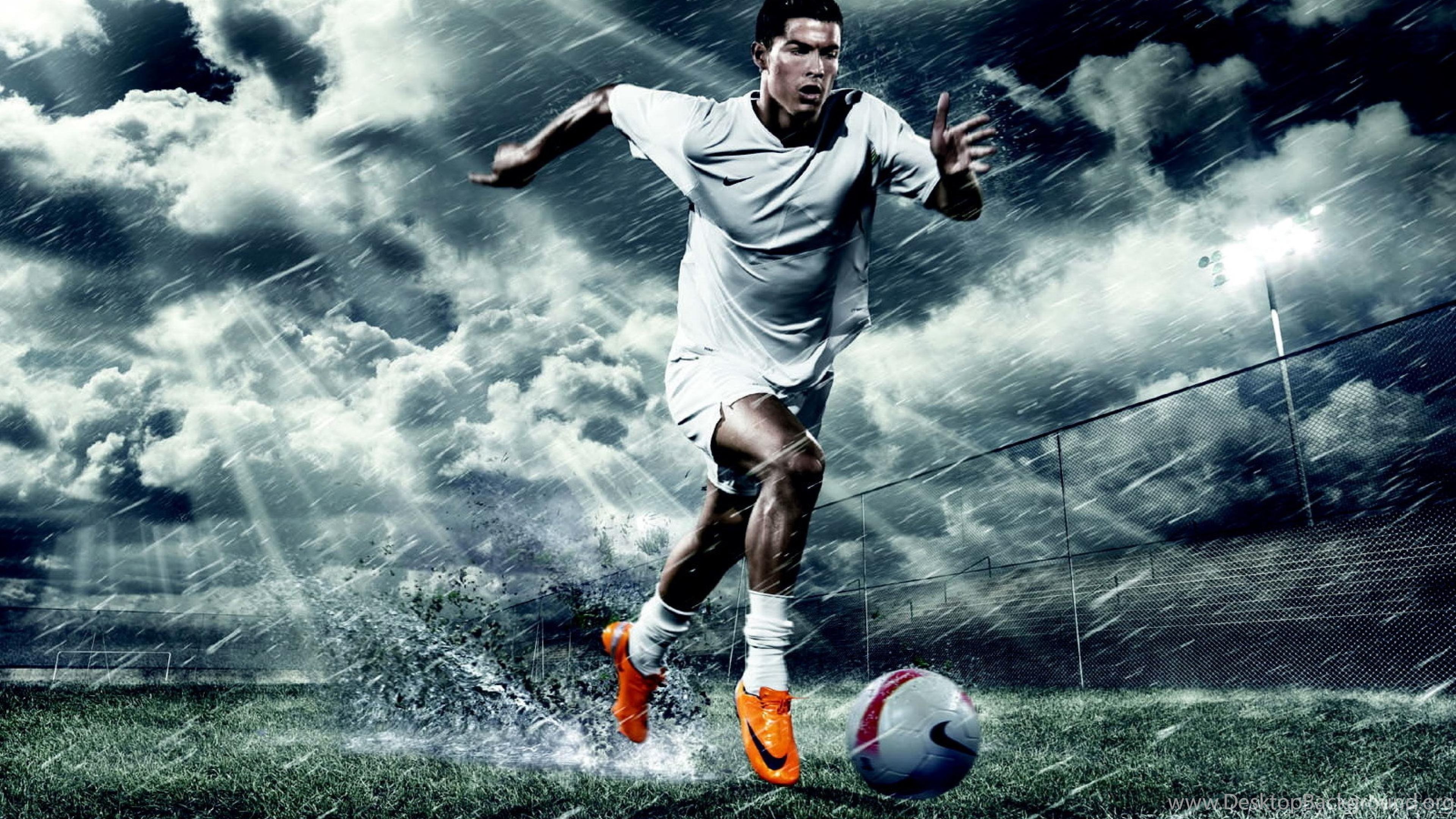 Cristiano Ronaldo Sport Football Nike Stuff Ultra HD Wallpaper Desktop Background