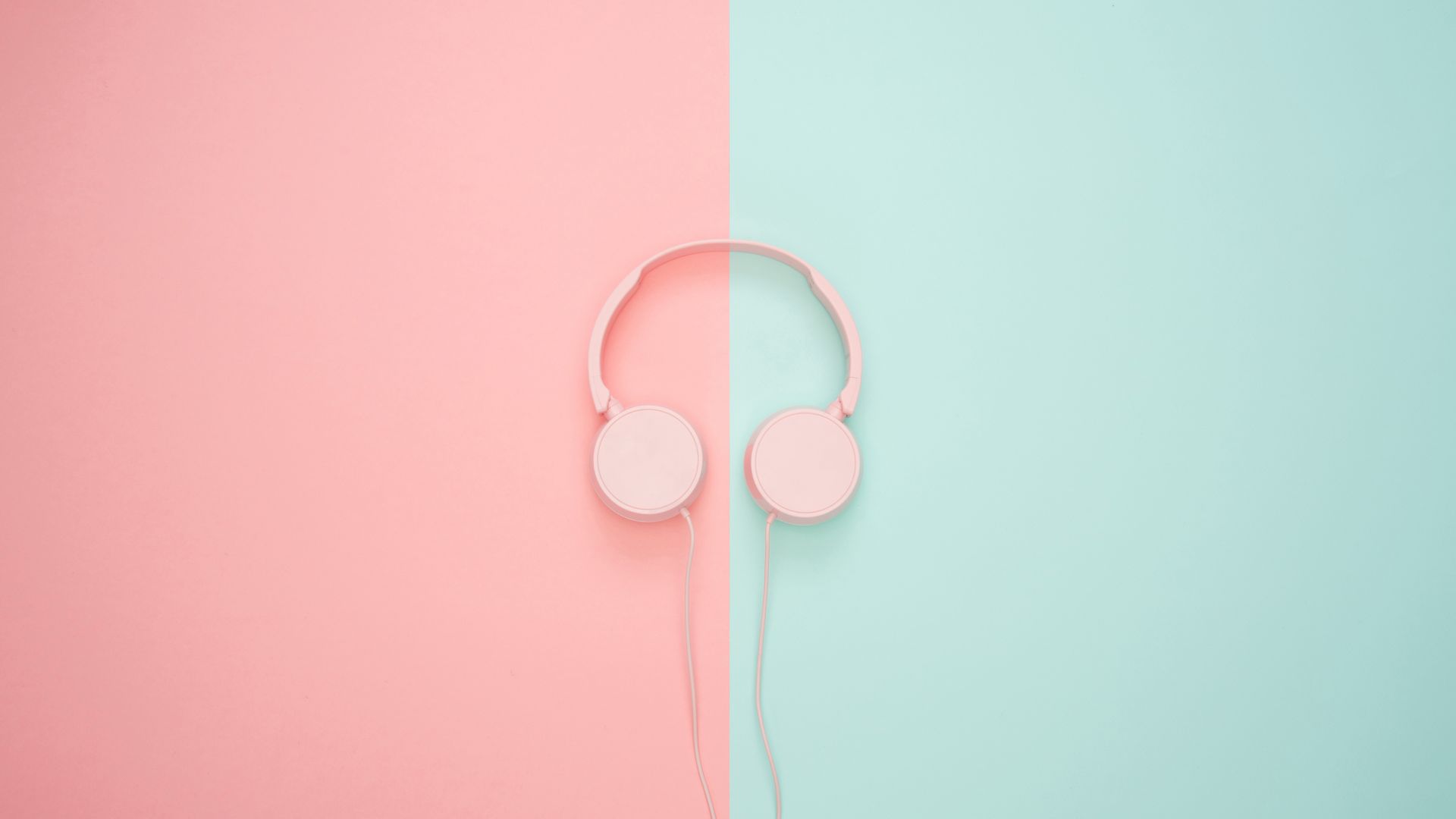 Desktop wallpaper headphones, music, minimal, HD image, picture, background, ad44d2