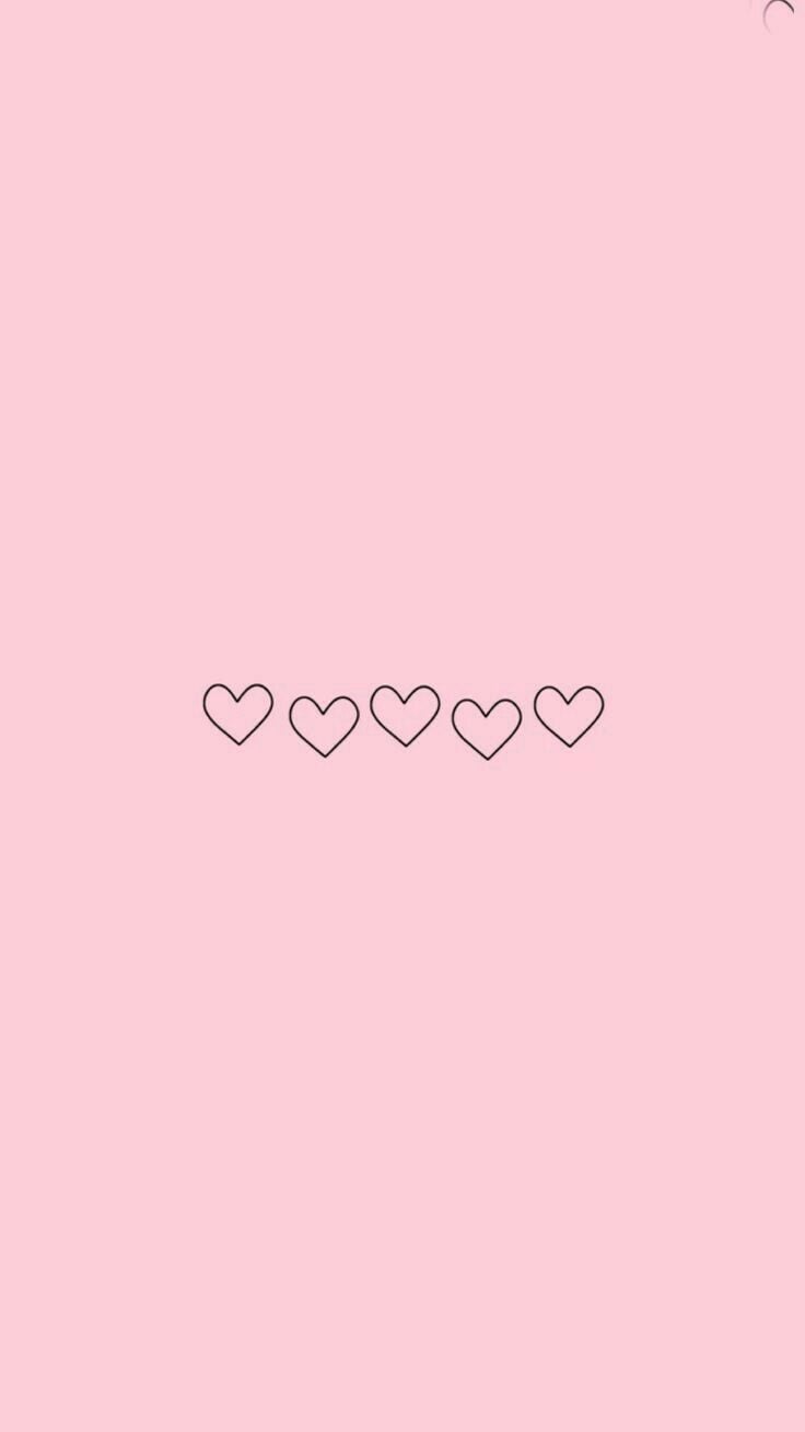 Tapety. Pink wallpaper iphone, Pink wallpaper heart, Pastel pink wallpaper