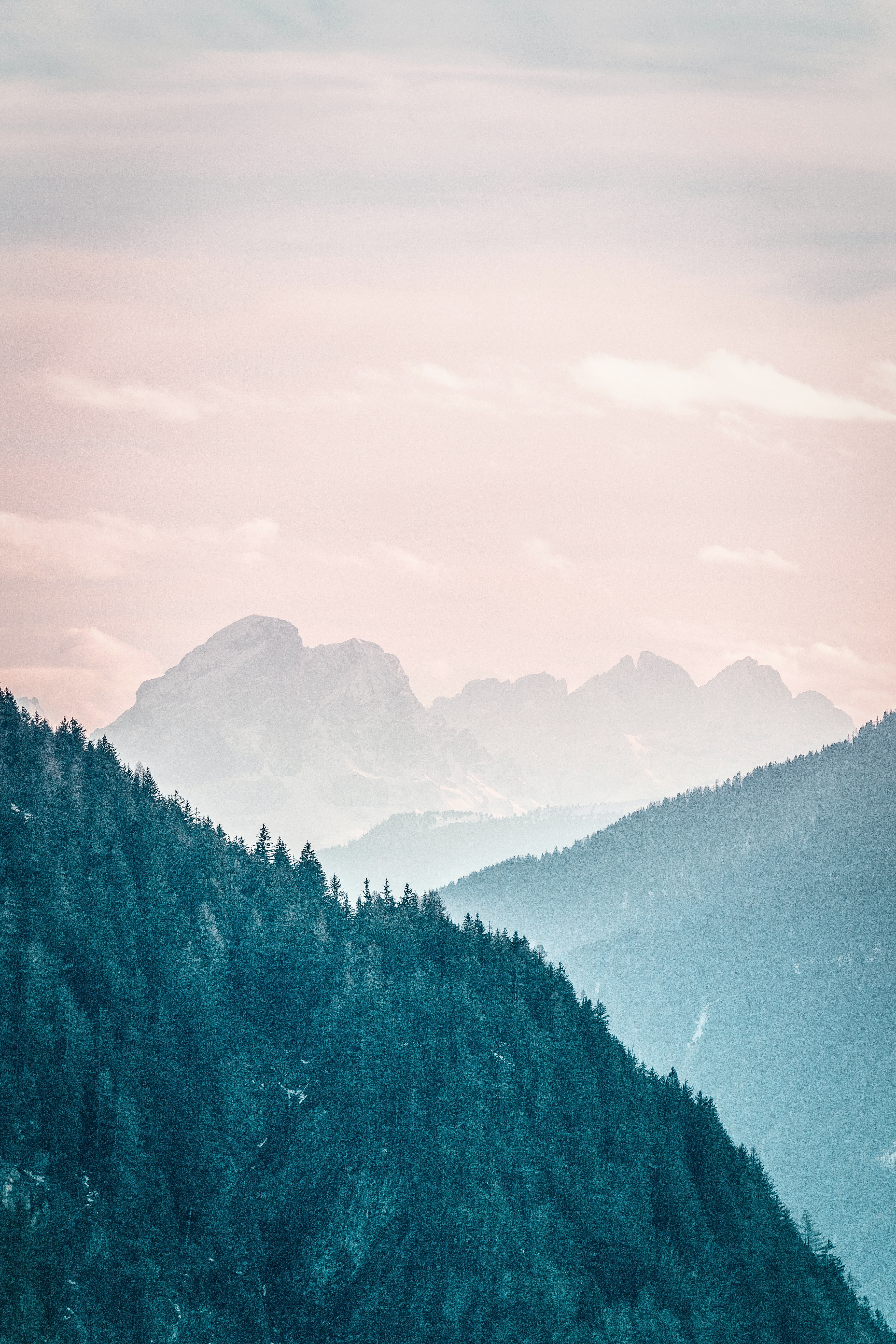 Landscape Photo of Green Trees and Mountains · Free
