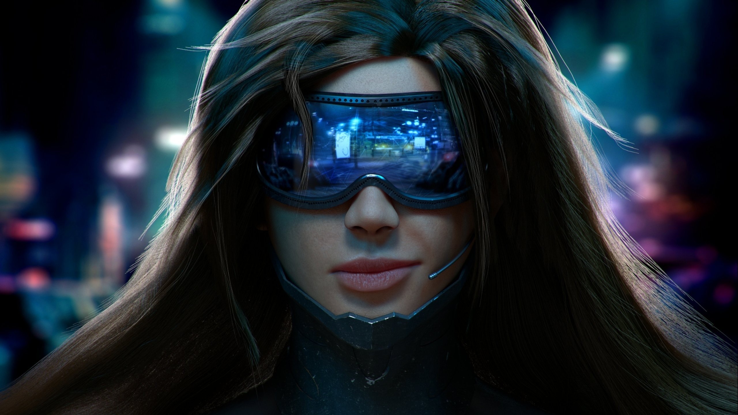 Sci Fi Cyber Girl