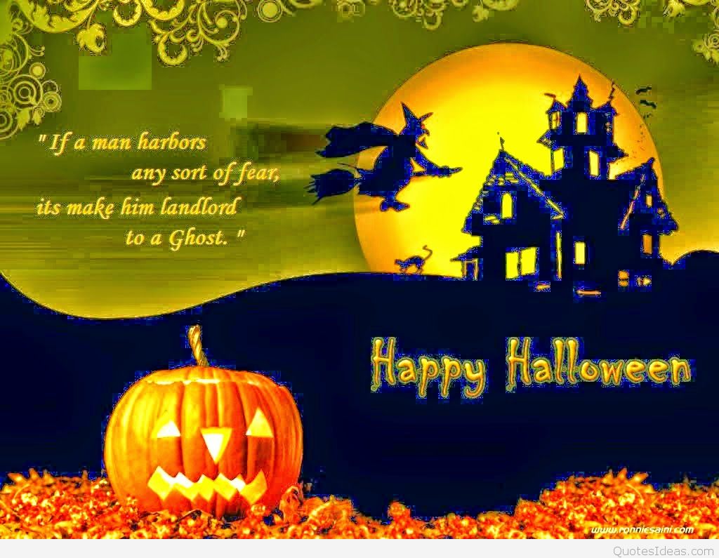 Happy Halloween Quotes Halloween To A Friend HD Wallpaper