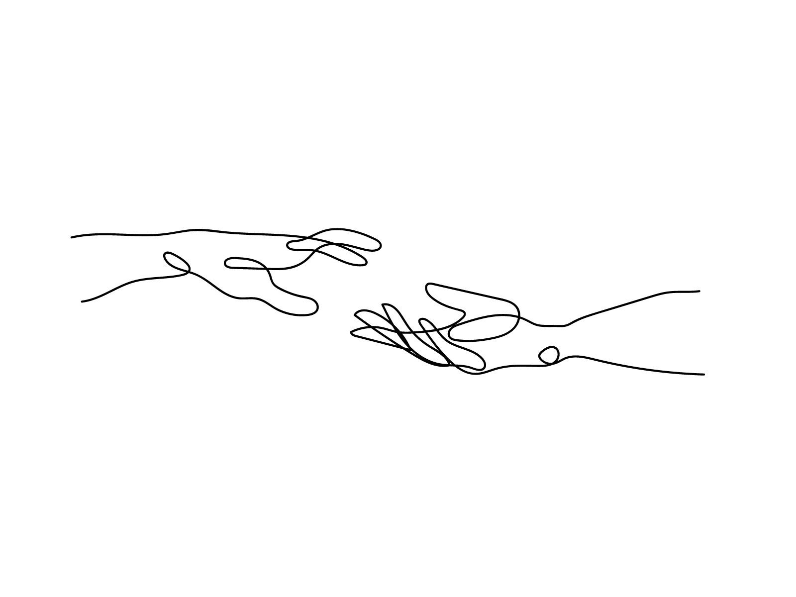 One Line Drawing Wallpaper Free One Line Drawing Background