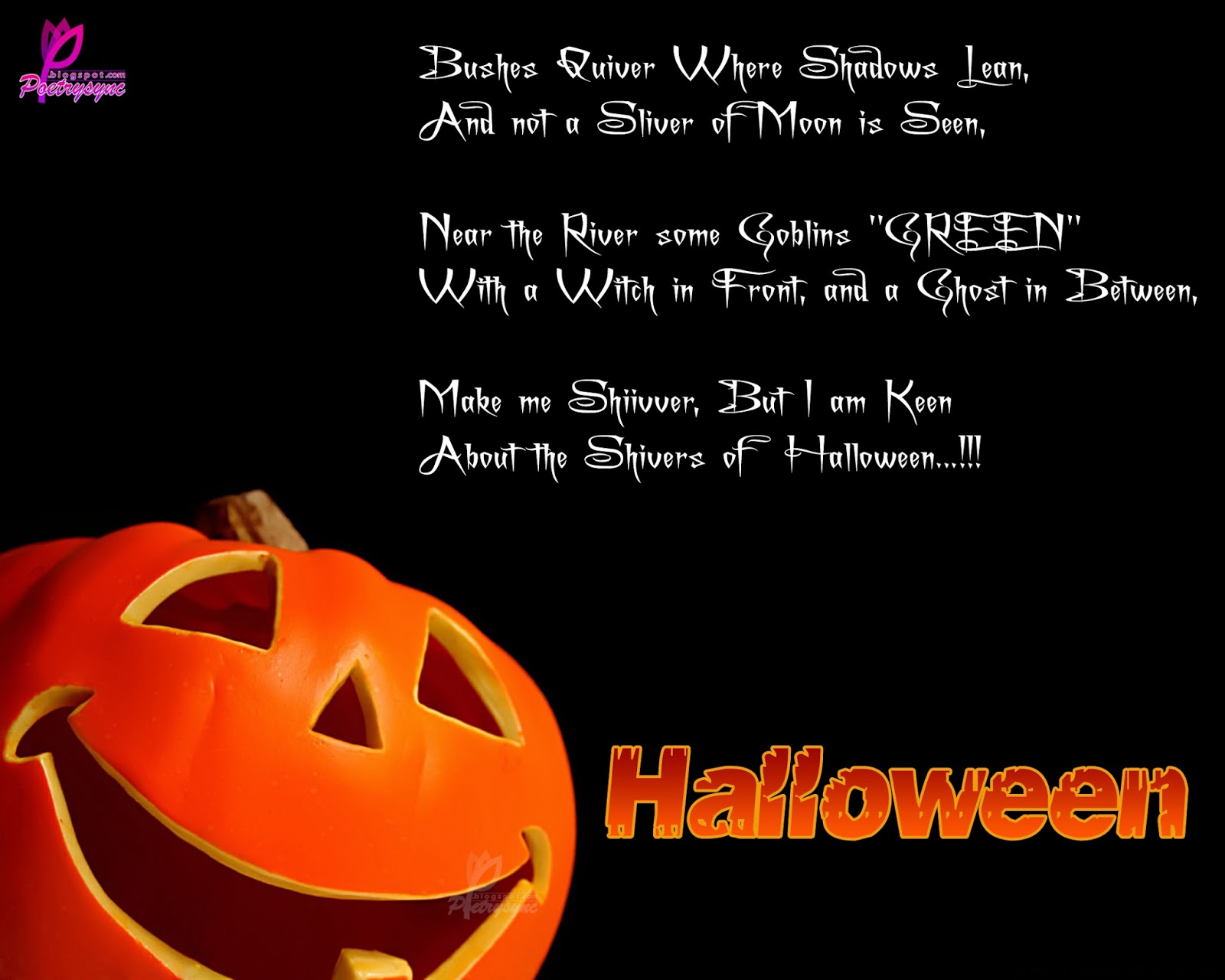 Halloween Poems And Quotes. QuotesGram