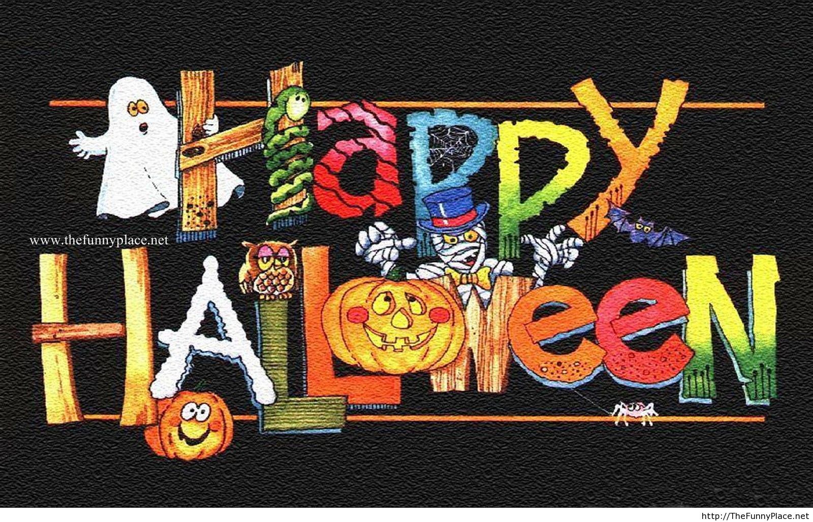 funny halloween wallpaper, font, graphic design, art, illustration