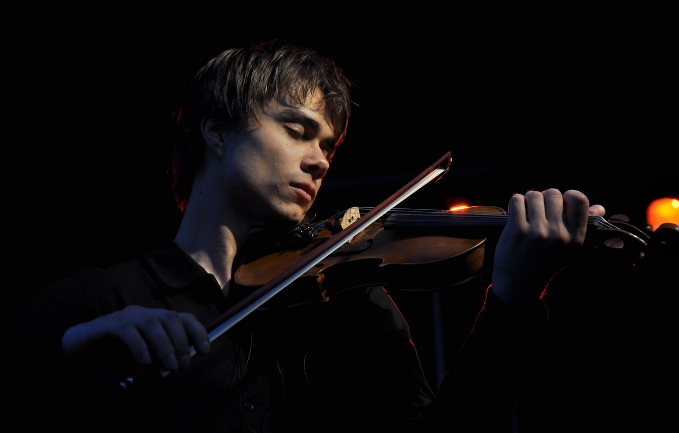 Wallpaper music, violin, Alexander Rybak image for desktop, section музыка
