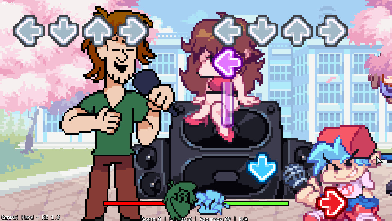 FNF vs Pixelated Shaggy Mod Online & Download