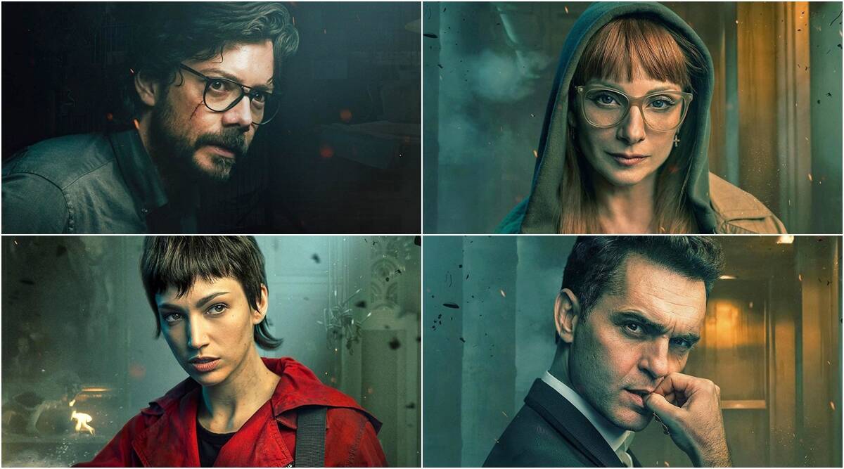 Money Heist Characters Wallpapers Wallpaper Cave