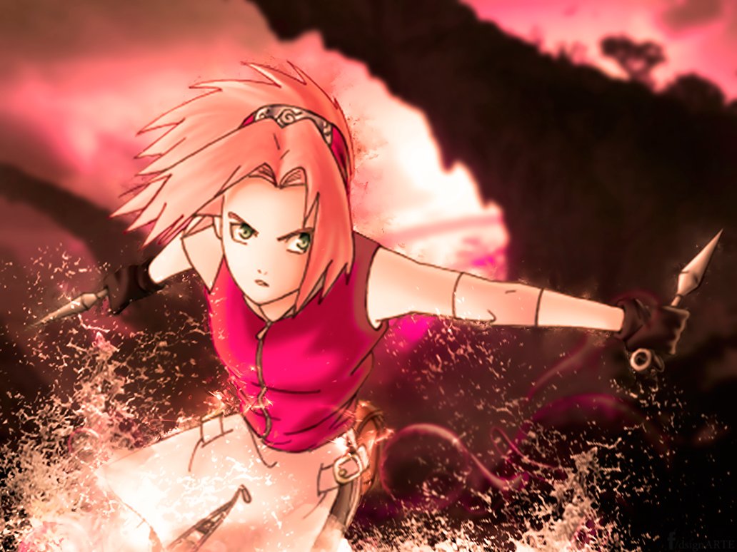 Free download Wallpapers Sakura Haruno by Luchinet 1032x774 for your Deskto...