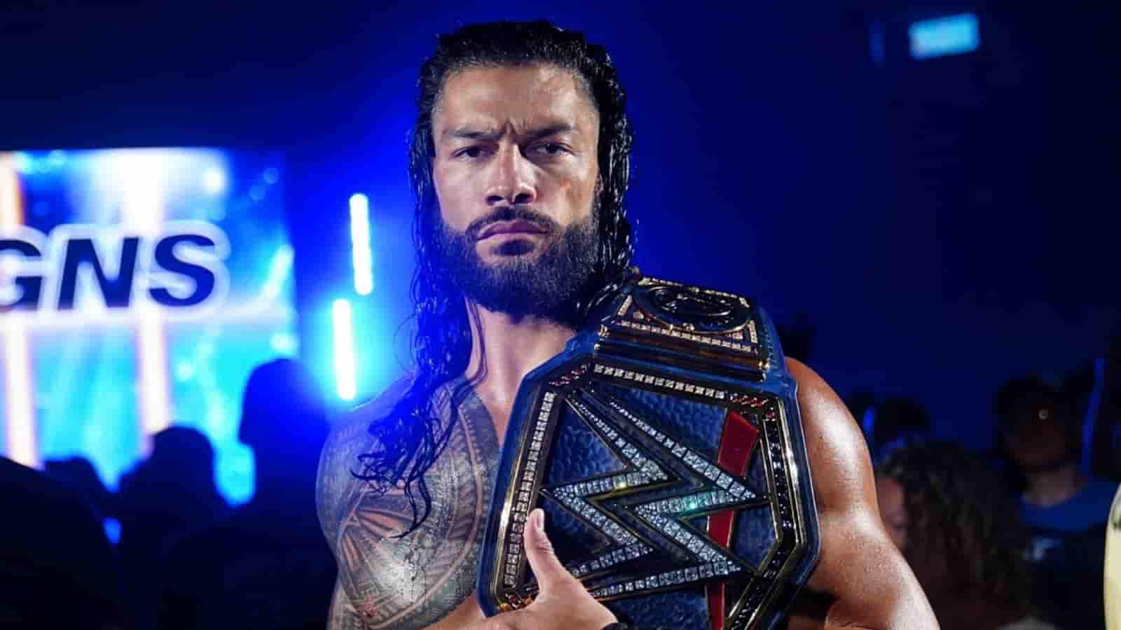 Levels above anyone else, ” WWE Universal Champion Roman Reigns feels he is above the pro wrestling industry FirstSportz