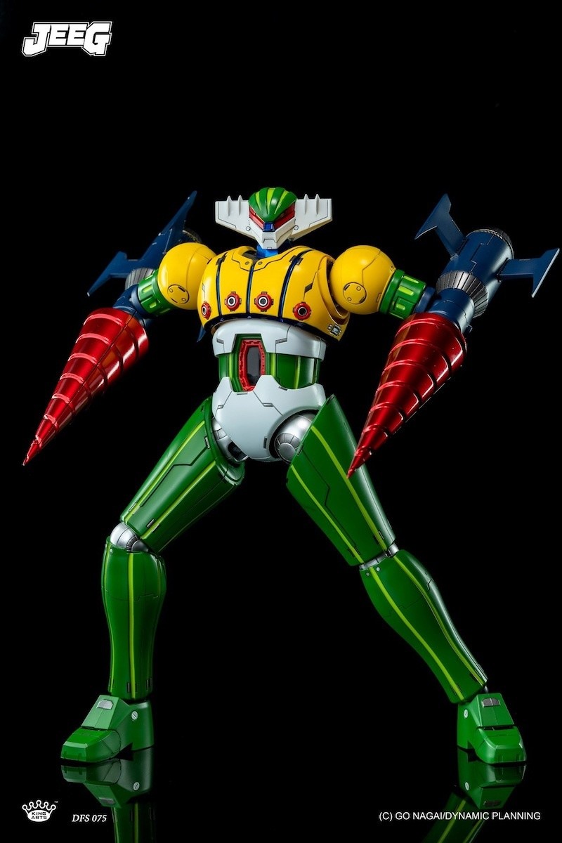 Diecast Scene Series Steel Jeeg Alloy Action Figure: Creative Field Otaku Mode (TOM)