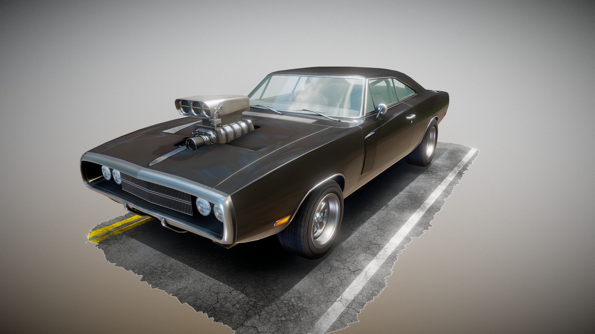 FNF Dom's 1970 Dodge Charger R T Model By Veaceslav Condraciuc [a9dd1d1]