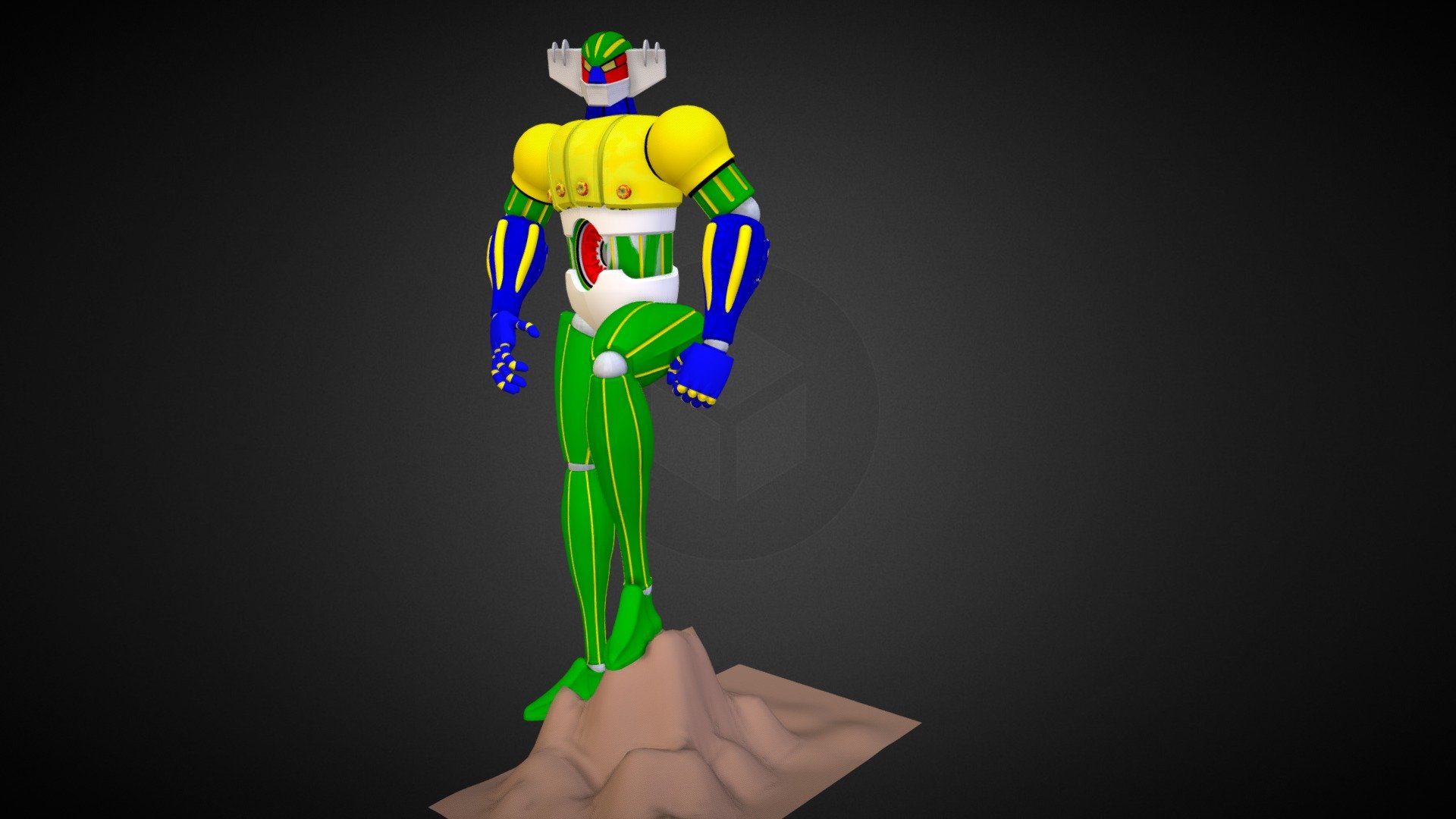 Steel Jeeg model by COSEDIMARCO [qQcIH2y]