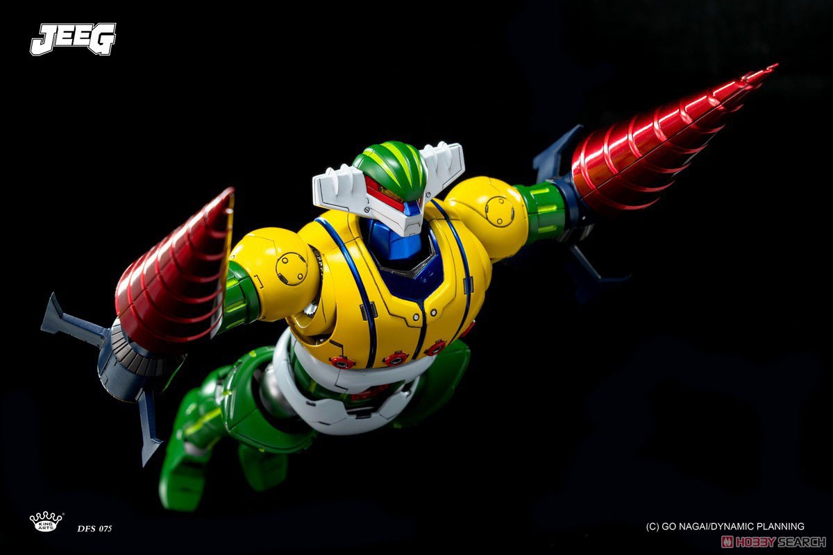 Canceled King Arts DFS075 Diecast Scene Series Steel Jeeg Alloy Movable Figure (Completed) Item picture13