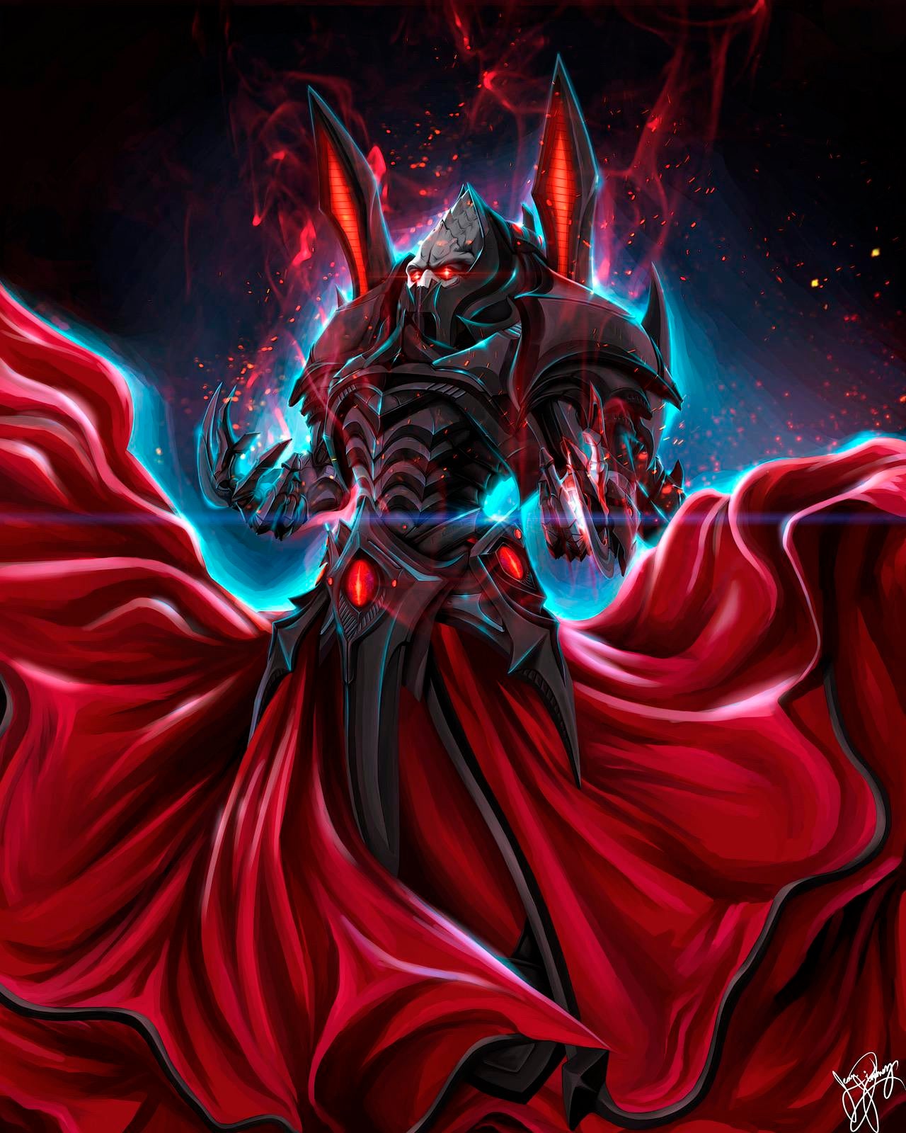 Alarak, the Highlord of the Tal'darim created by tierdas: starcraft