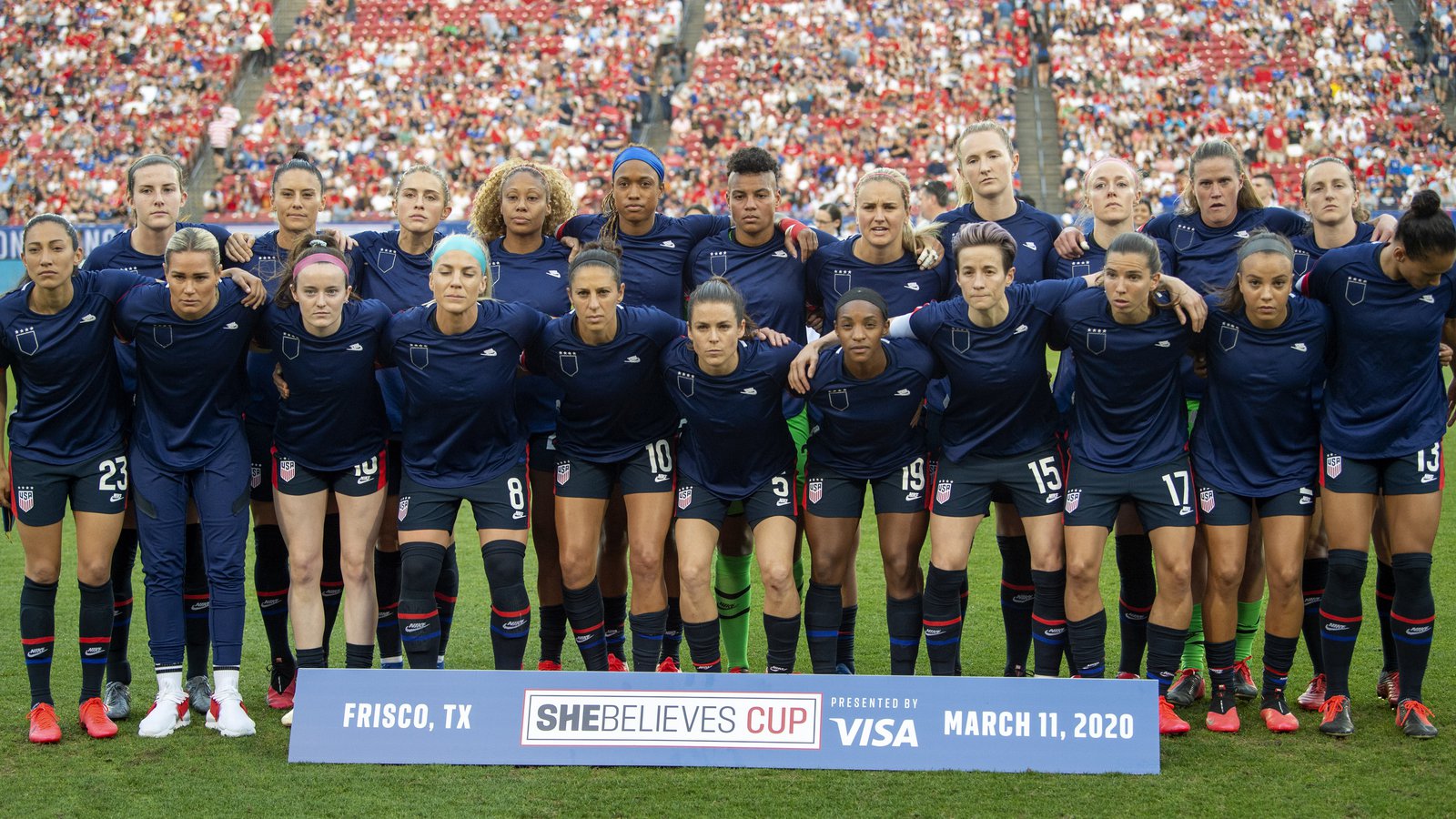 The US Women's Soccer Team Wore Their Jerseys Inside Out for an Important Reason