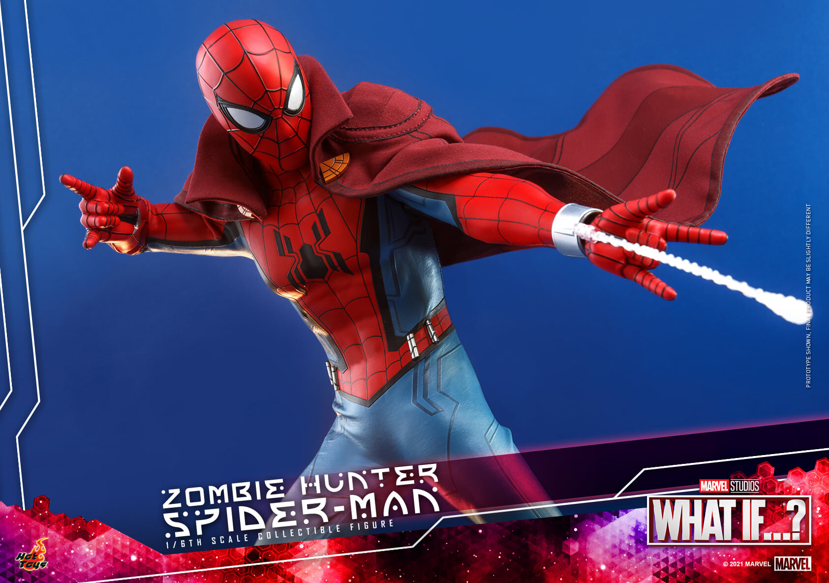 Check Out This Zombie Hunter Spider Man WHAT IF.? Action Figure From Hot Toys!