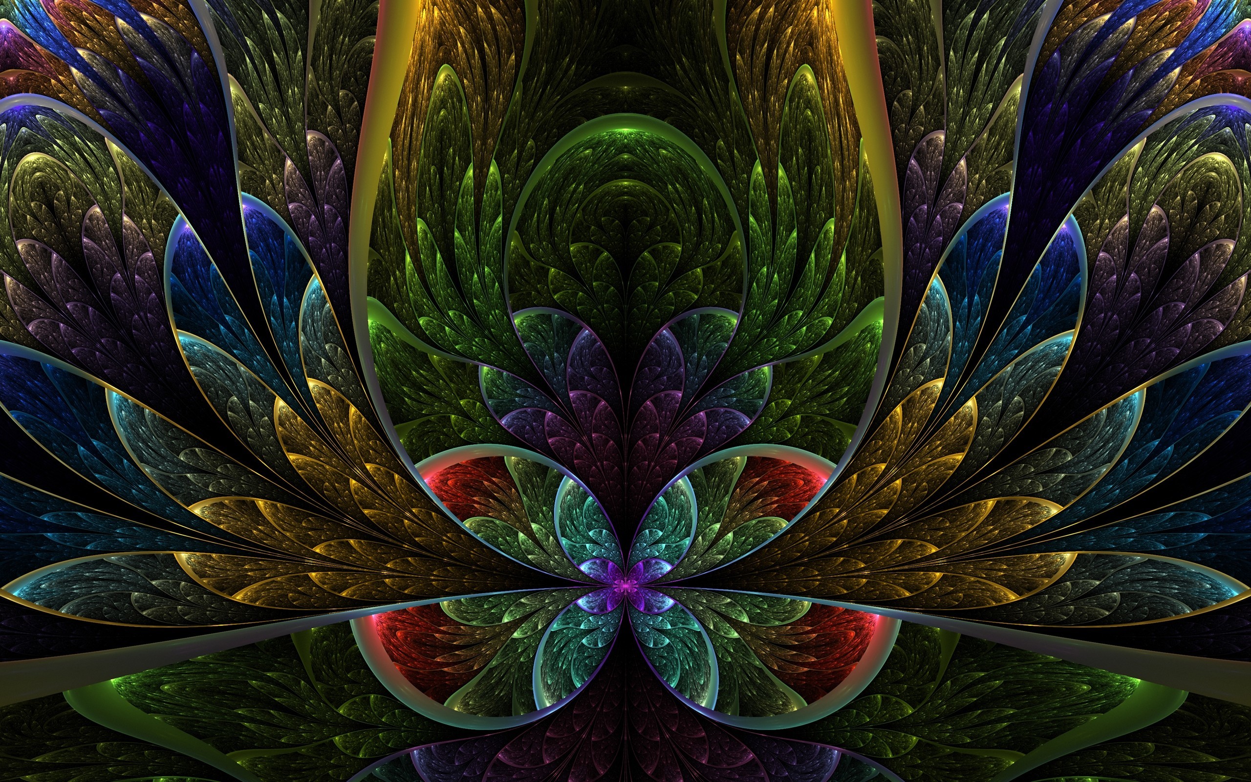 Full HD 3D Wallpaper Fractal