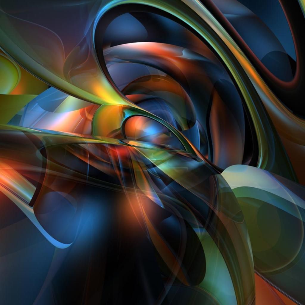 Fractal Colorful Art Shape Pattern HD Wallpapers - Wallpaper Cave