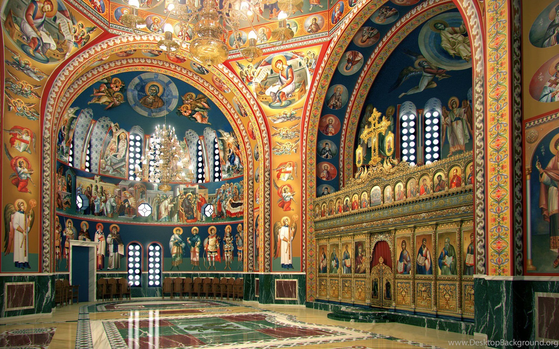 Wallpaper : 1920x1080 px, church, Greek, Jesus Christ, Orthodox 1920x1080 -  wallup - 1381559 - HD Wallpapers - WallHere