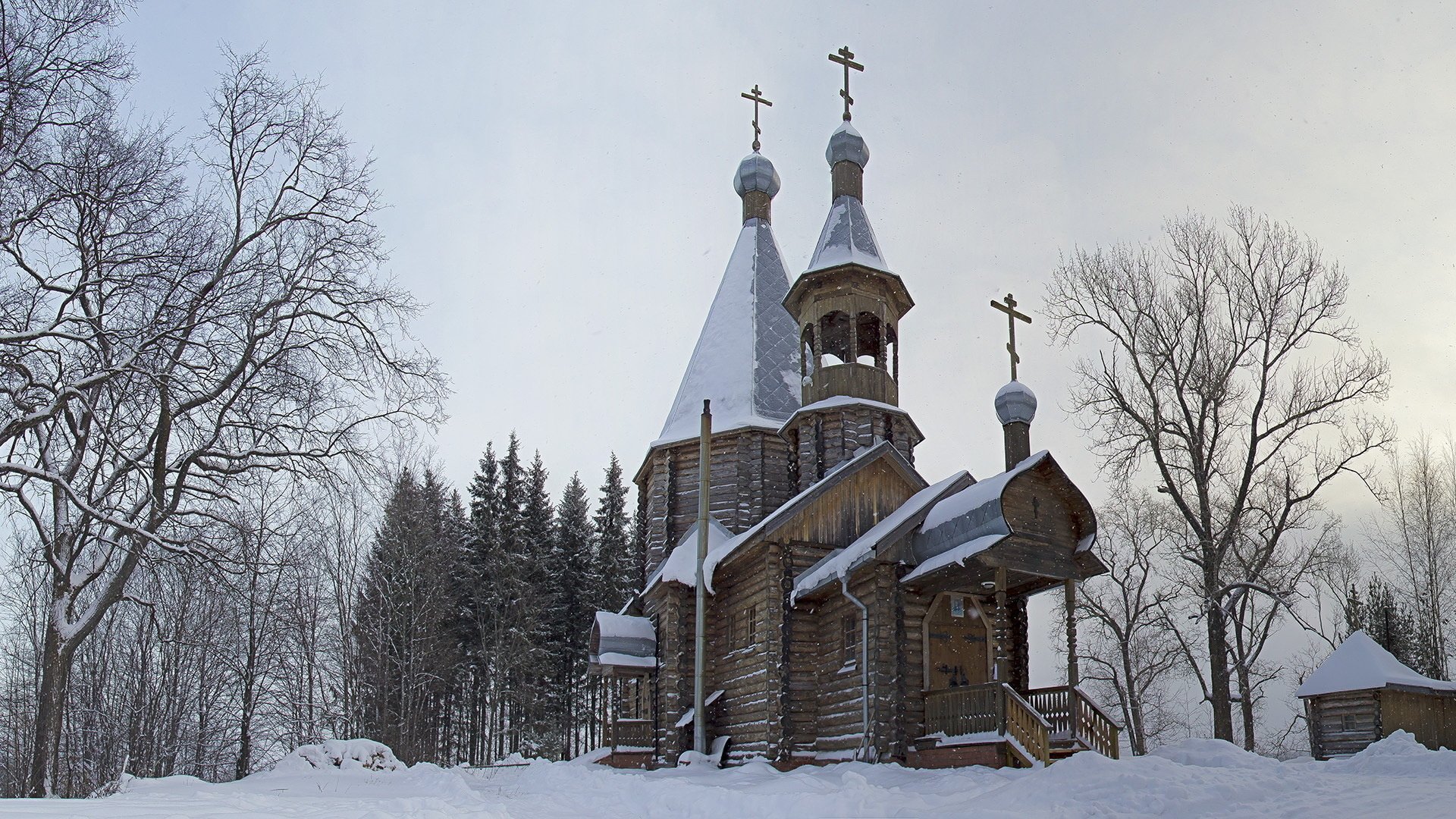 nikulchino, Church, Orthodox, Russia Wallpaper HD / Desktop and Mobile Background