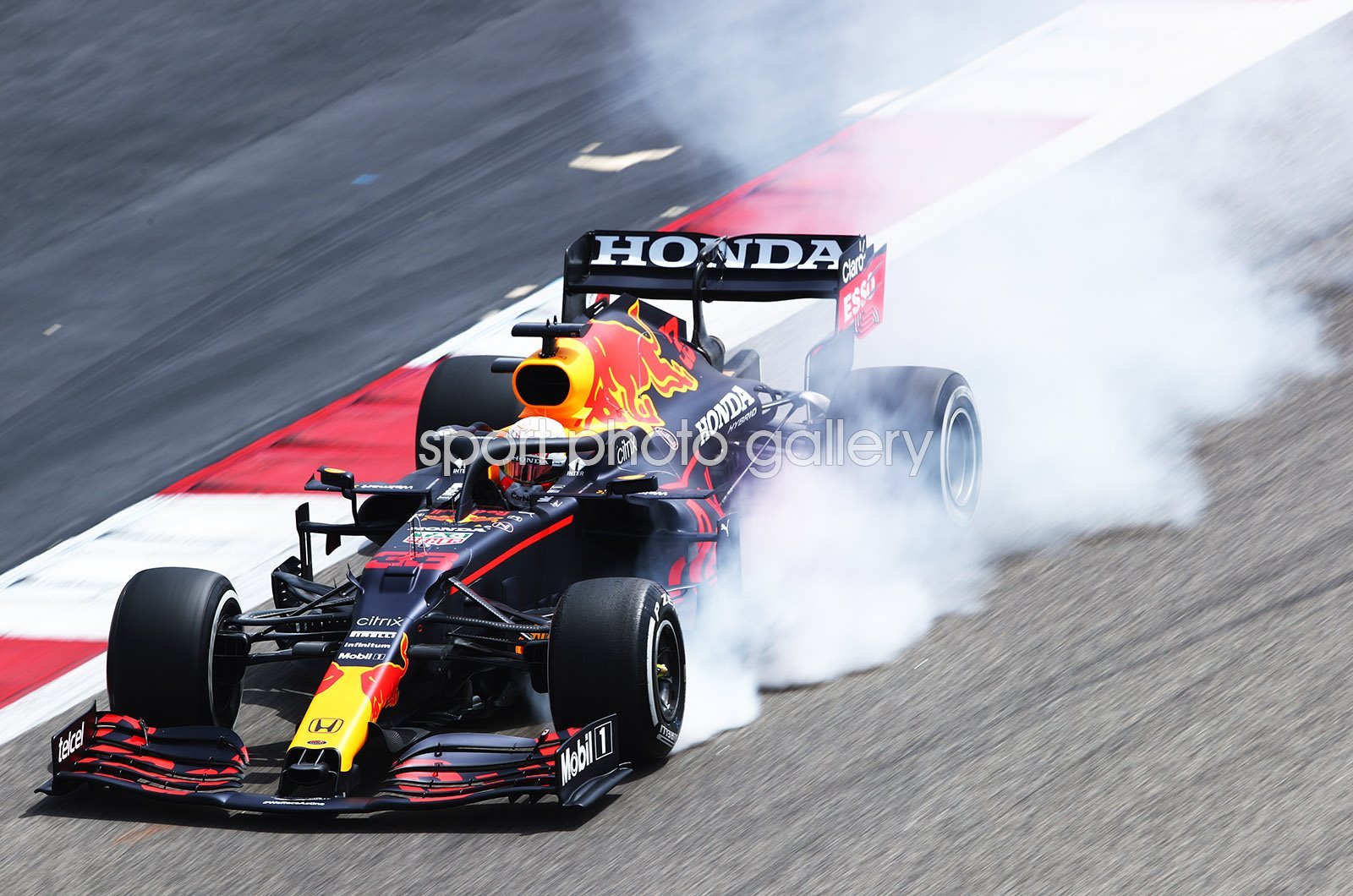 Max Verstappen Red Bull Formula 1 Testing Bahrain 2021 Image. Motor Racing Posters