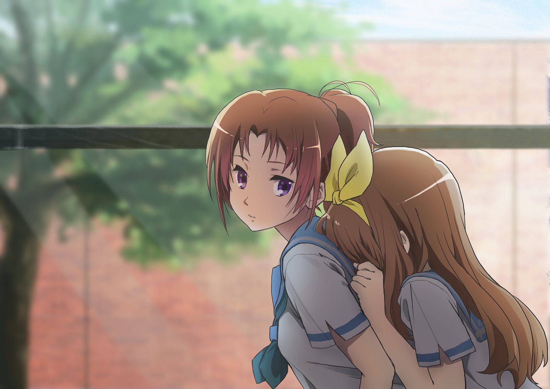 Anime Sound! Euphonium Natsuki Nakagawa Yuuko Yoshikawa P #wallpaper #hdwallpaper #desktop. Anime, Euphonium, Black anime characters