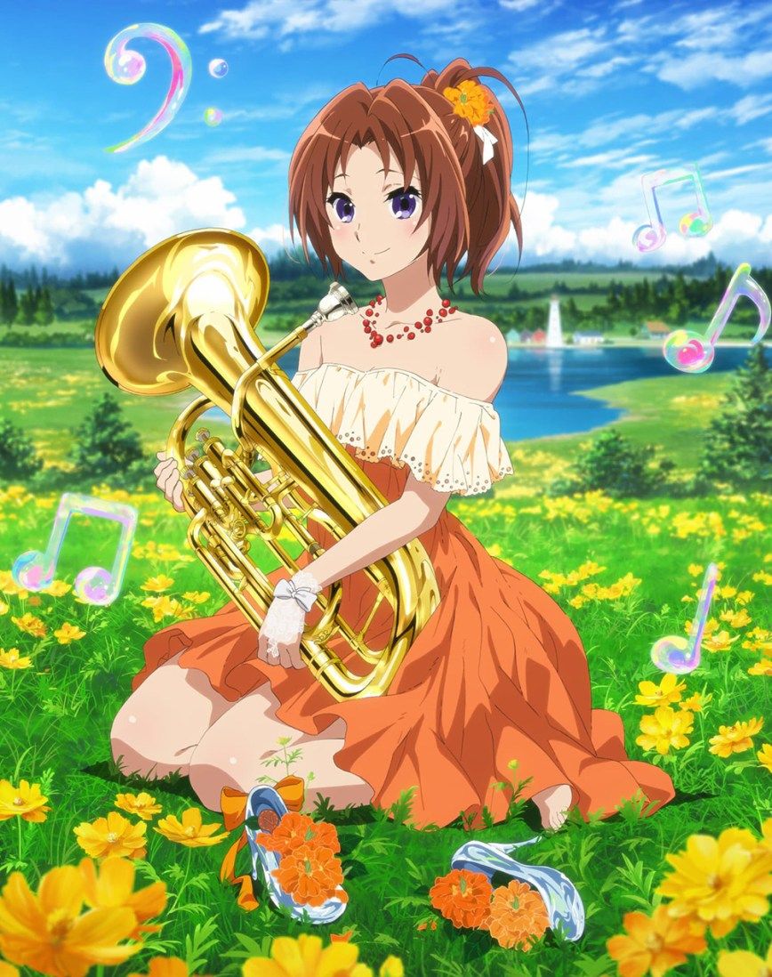 Natsuki Nakagawa ideas. euphonium, kyoto animation, anime