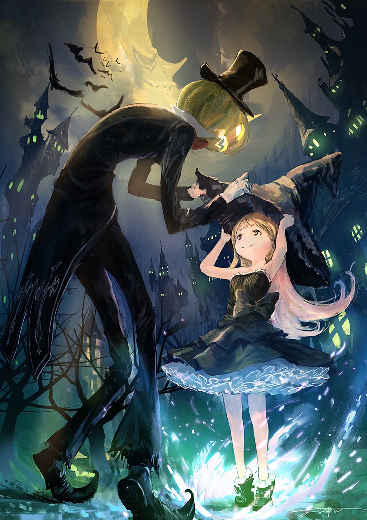 Cute Anime Witch Theme for Chrome FREE&NEW Chrome Theme - ThemeBeta