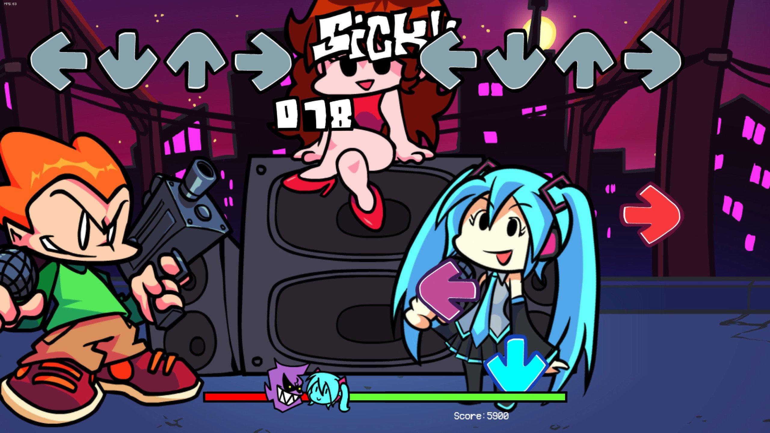 Wallpaper Gambar Hatsune Miku Fnf Test All Characters - IMAGESEE