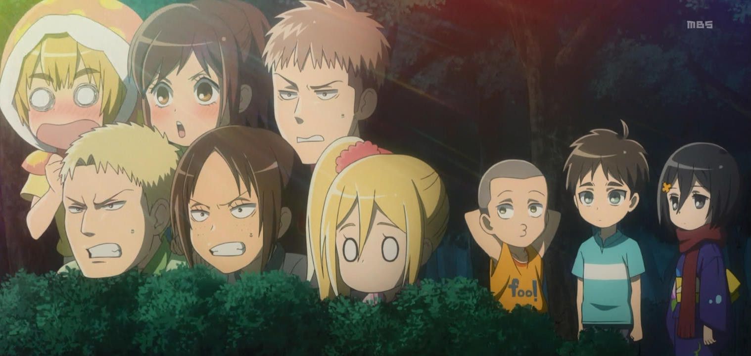 Attack on Titan: Junior High. Attack on titan krista, Attack on titan art, Attack on titan anime