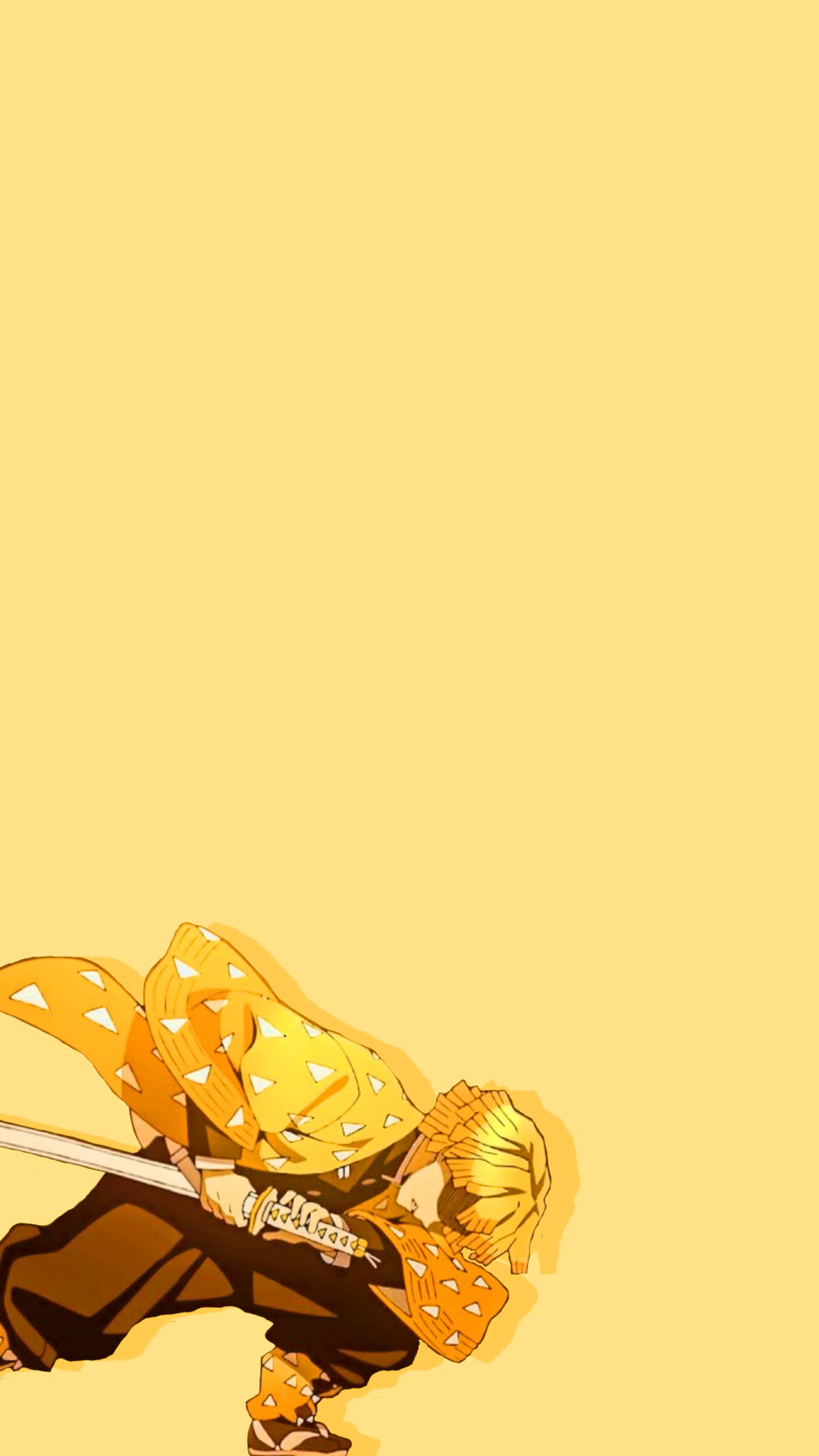 Zenitsu Background Free HD Wallpaper