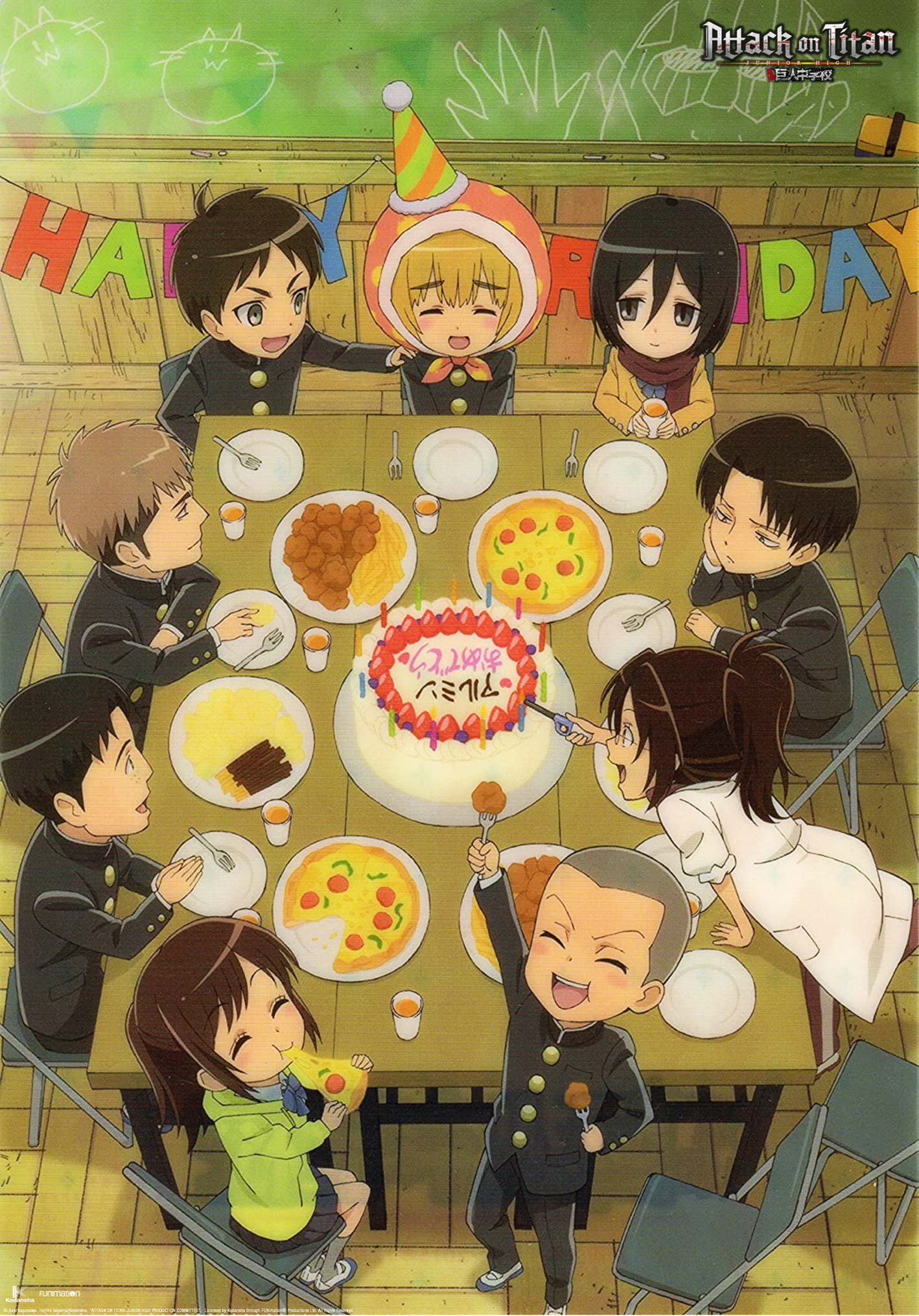 A Birthday Themed Poster Wallpaper: Titanfolk