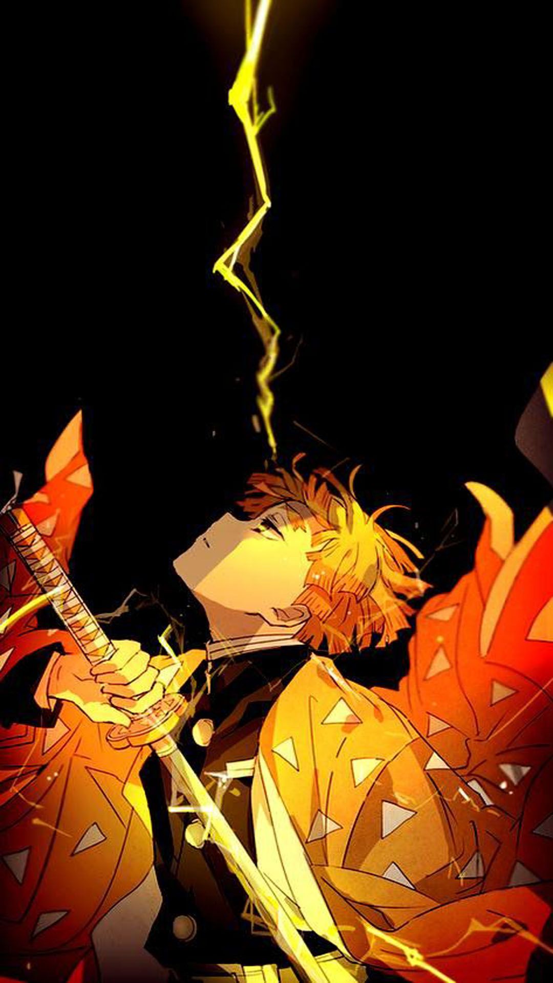 Anime Wallpaper Demon Slayer Zenitsu