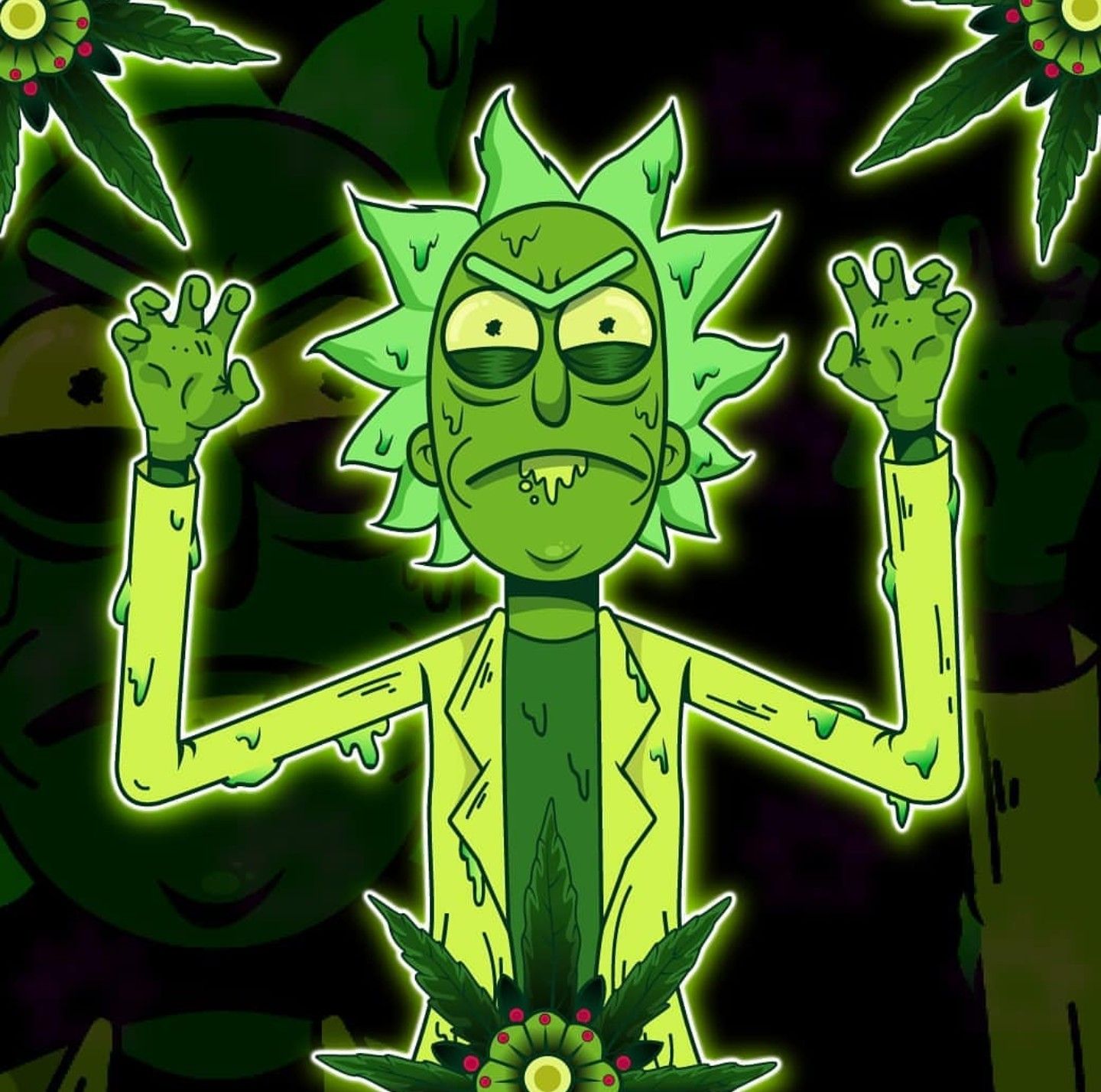 Rick and Morty Peace Among Words iPhone Wallpaper | Rick and morty  stickers, Iphone wallpaper rick and morty, Rick and morty tattoo