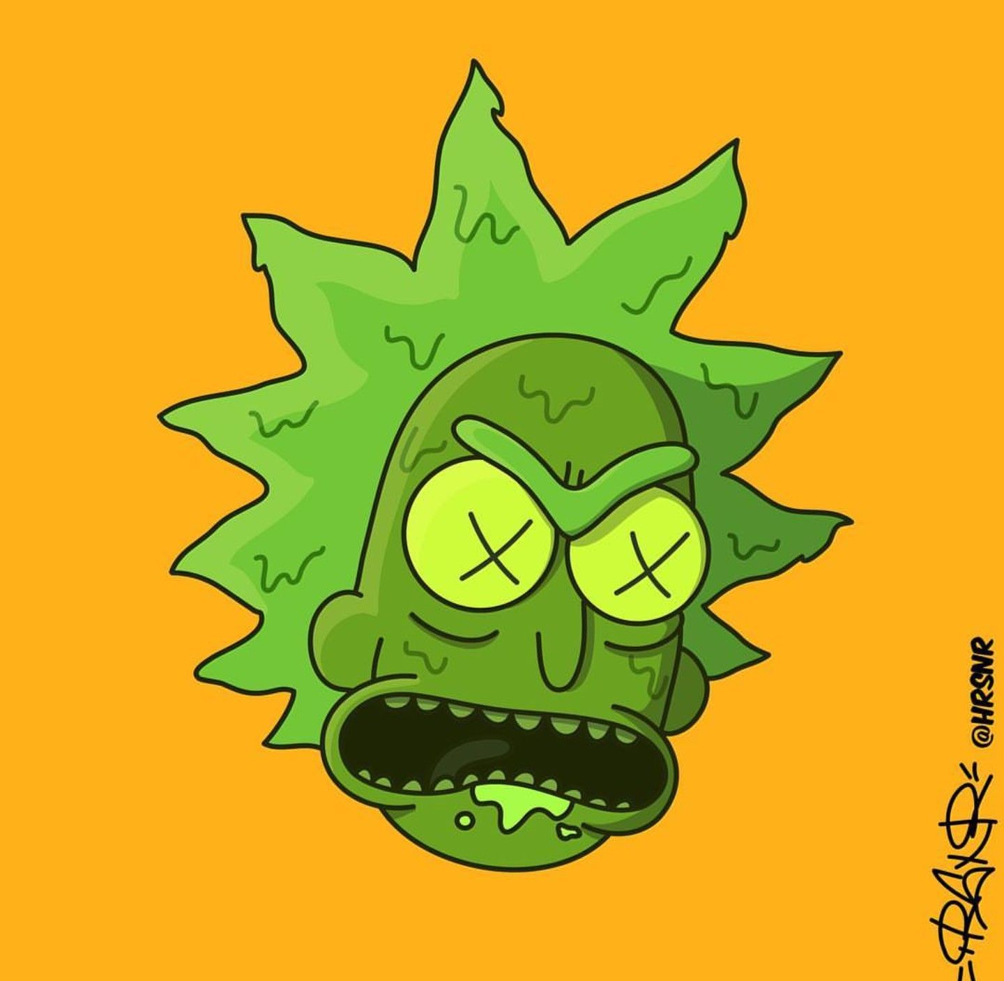 Rick and Morty x Toxic Rick.